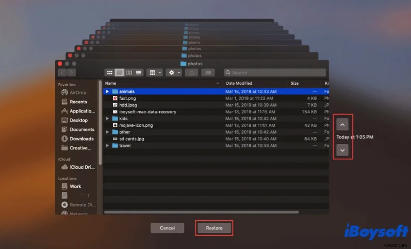 Khắc phục sự cố đổi tên và truy cập tệp Word trên macOS Monterey 
