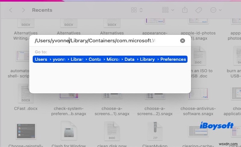 Khôi phục tệp Word trên máy Mac sau khi vô tình nhấp vào Không lưu