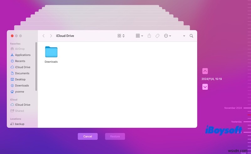 Khôi phục tệp Word trên máy Mac sau khi vô tình nhấp vào Không lưu