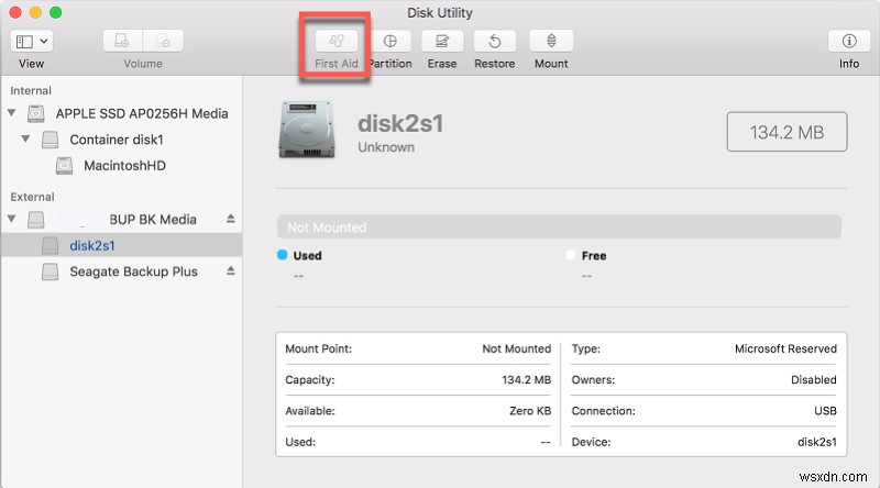 Ổ đĩa LaCie không gắn được trên macOS Sonoma, Ventura và Monterey:Nguyên nhân &Cách khắc phục