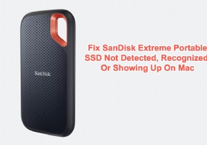 Khắc phục nhanh khi không phát hiện được ổ SSD ngoài trên máy Mac 