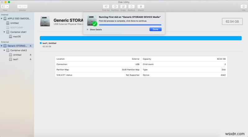 Khắc phục nhanh khi không phát hiện được ổ SSD ngoài trên máy Mac 