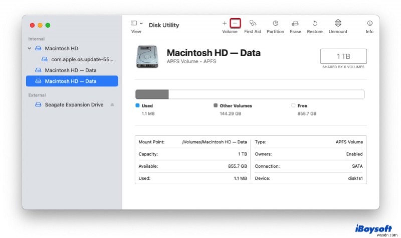 Giải quyết lỗi Time Machine Could not Complete the Backup trên macOS Sonoma, Ventura và Sequoia