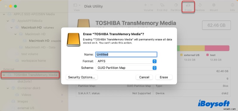 Sửa lỗi com.apple.DiskQuản lý.disenter 49153 trên macOS:Hướng dẫn từng bước 
