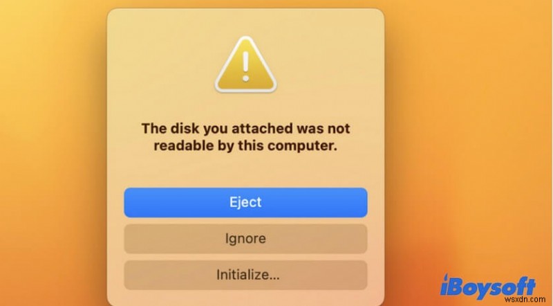 Giải quyết các sự cố nhắc mật khẩu macOS cho ổ đĩa ngoài được mã hóa 