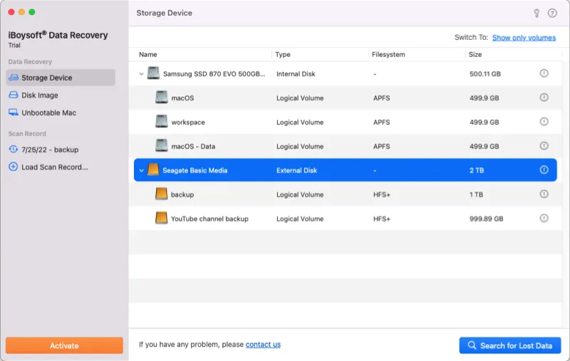Sửa lỗi macOS Disk Utility 69760:“Không thể ghi vào khối cuối cùng của thiết bị” 