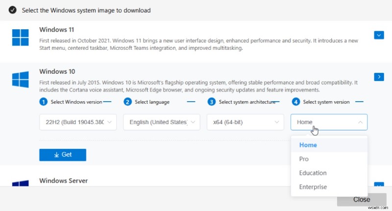 Bản tải xuống ISO Windows 10 chính thức – Phiên bản đầy đủ 64‑bit &32‑bit, An toàn &Miễn phí