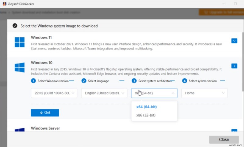 Bản tải xuống ISO Windows 10 chính thức – Phiên bản đầy đủ 64‑bit &32‑bit, An toàn &Miễn phí