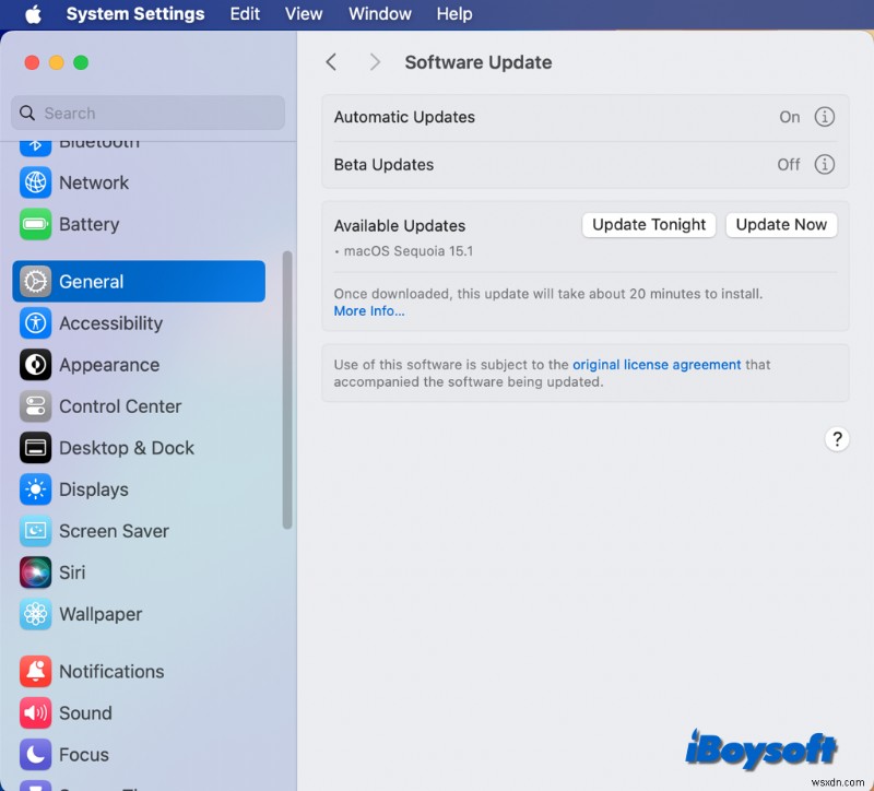 Tăng tốc máy Mac của bạn sau khi cập nhật lên macOS Sequoia