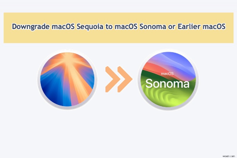 Hướng dẫn từng bước:Hạ cấp macOS Sequoia xuống Sonoma hoặc các phiên bản cũ hơn 