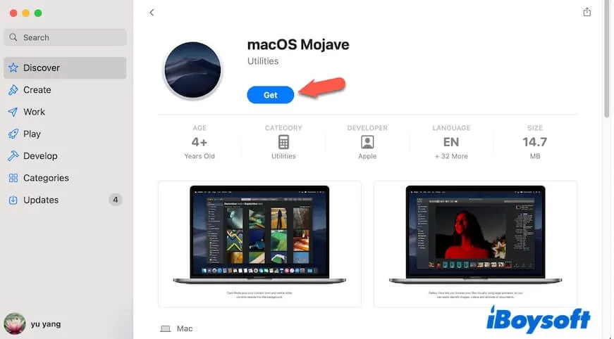 Tải xuống macOS Mojave 10.14.6 – DMG, ISO và Trình cài đặt đầy đủ (Miễn phí) 