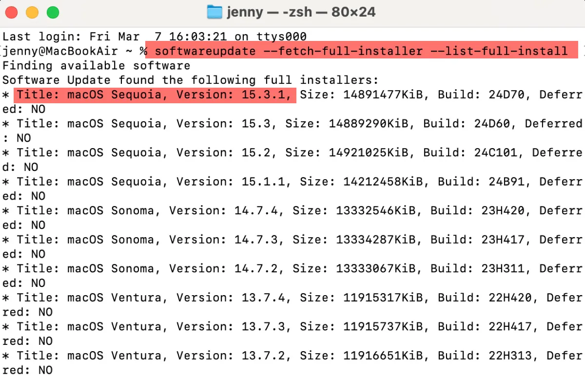 Tải macOS Sequoia 15.7.4 – DMG, ISO, Full Installer mới nhất 