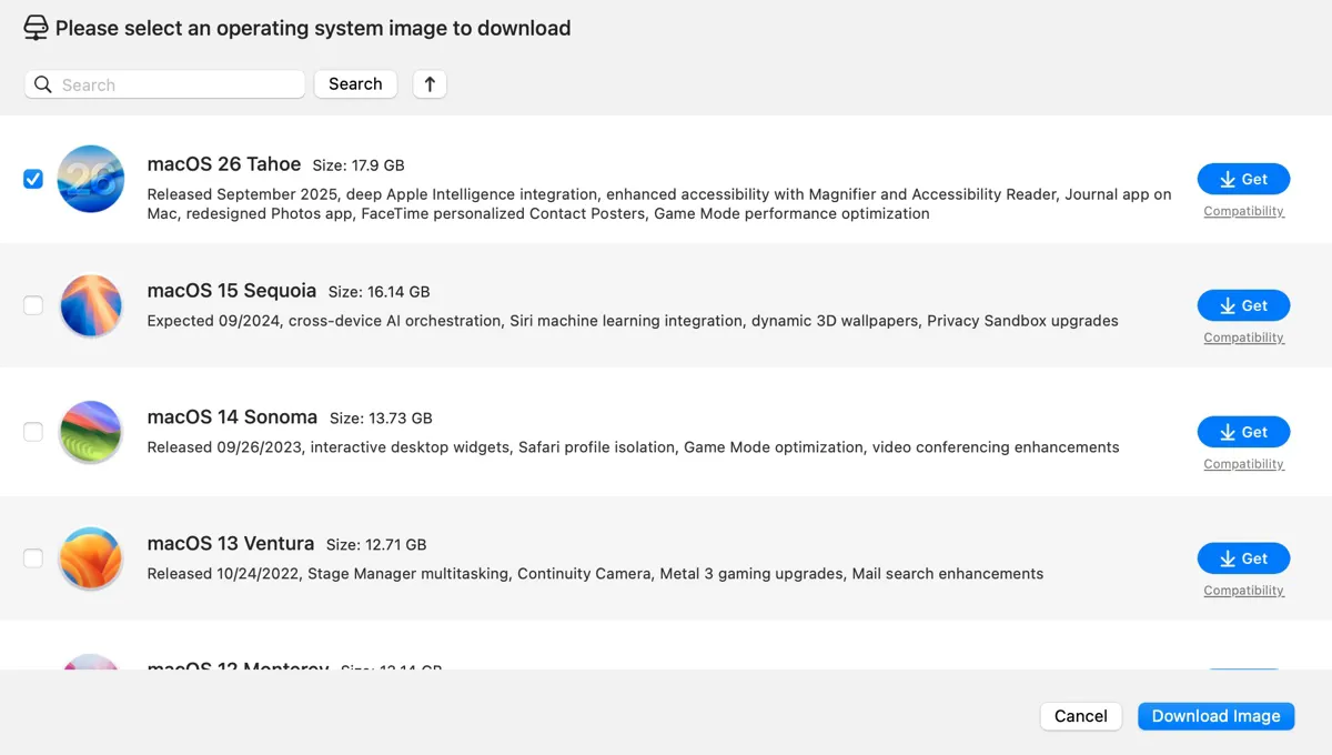 macOS Tahoe 26 ISO cho VirtualBox &VMware – Hướng dẫn cài đặt và tải xuống an toàn 