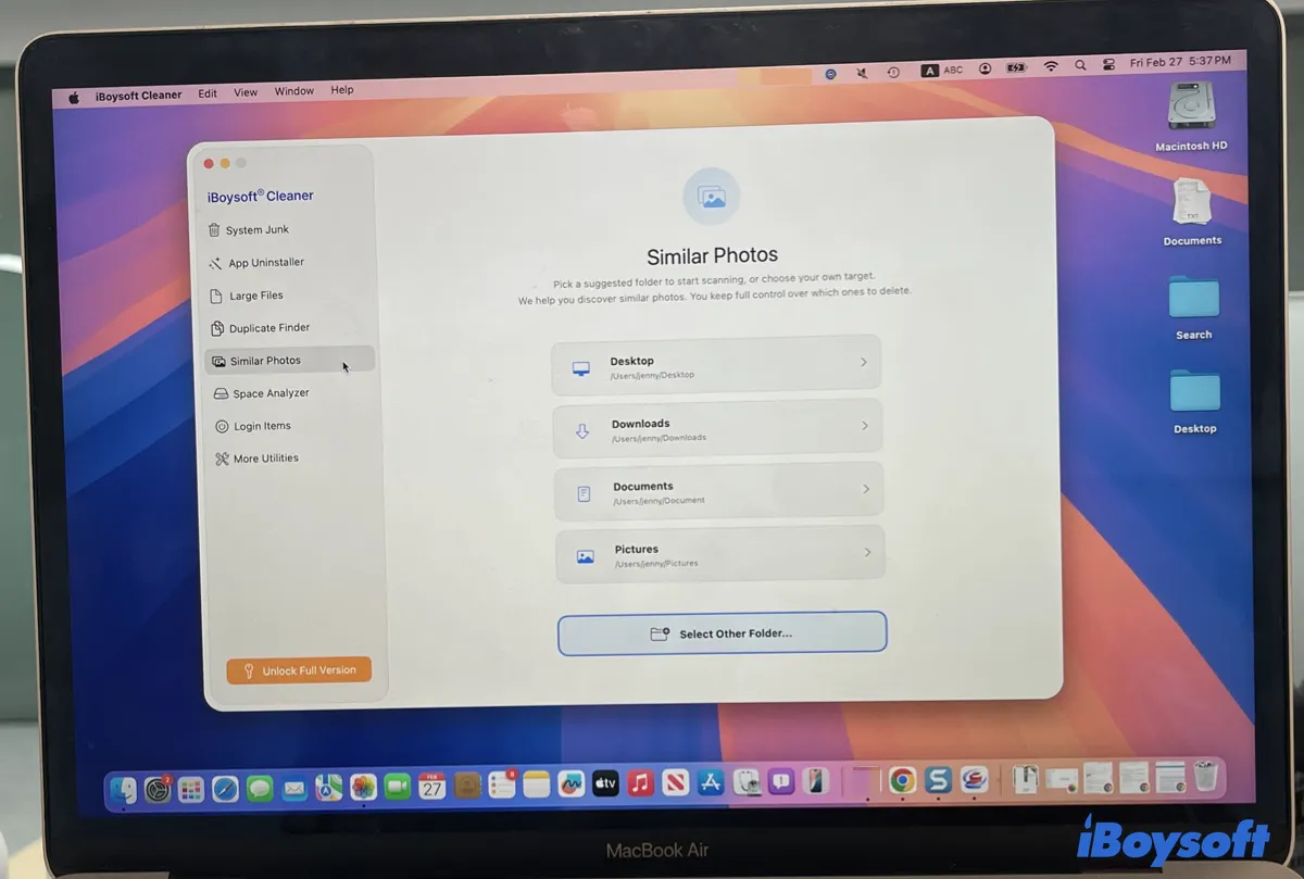 Xóa ảnh trùng lặp trên máy Mac khi ứng dụng Ảnh không phát hiện ra chúng 