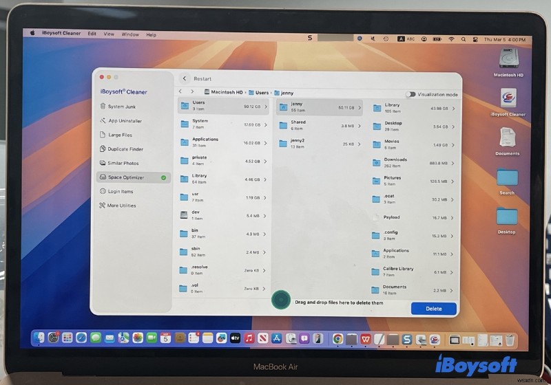 Cách thu nhỏ dữ liệu hệ thống trên macOS và giải phóng dung lượng lưu trữ 