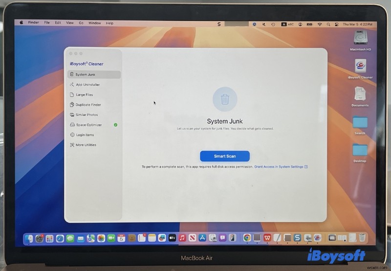 Cách thu nhỏ dữ liệu hệ thống trên macOS và giải phóng dung lượng lưu trữ 