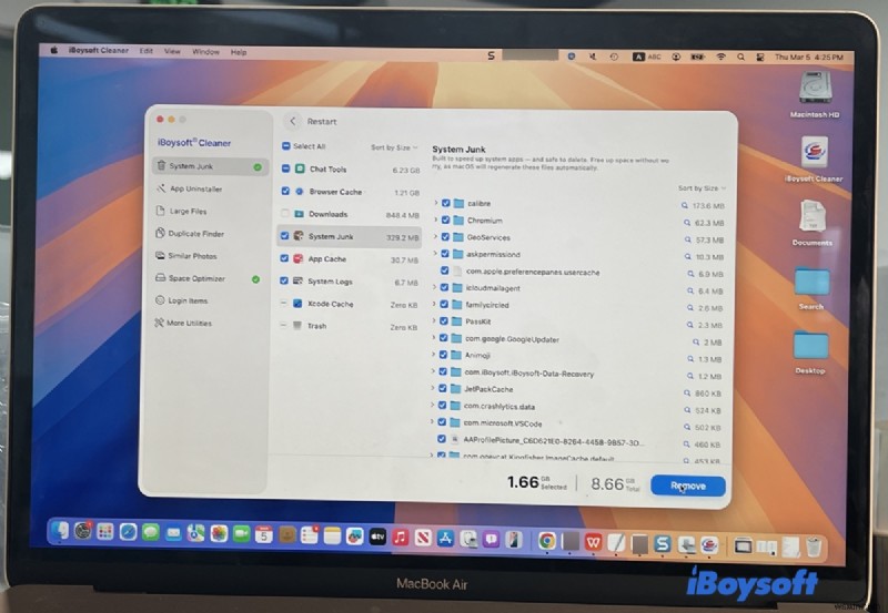 Cách thu nhỏ dữ liệu hệ thống trên macOS và giải phóng dung lượng lưu trữ 
