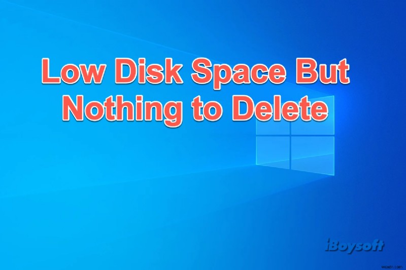 10 cách đã được chứng minh để giải phóng dung lượng trên đĩa cục bộ trên PC của bạn D 