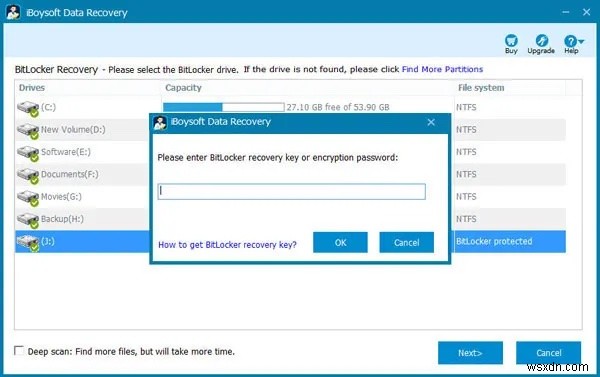 Giải quyết lỗi  Tham số không chính xác  trên các ổ đĩa được mã hóa BitLocker 