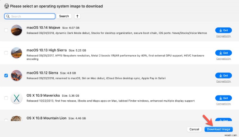 macOS Sierra Bootable DMG – Tải xuống miễn phí với các liên kết trực tiếp 