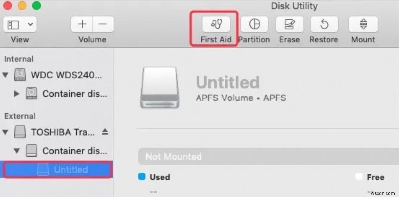 Giải quyết lỗi com.apple.diskmanagement.dissenter 49218:Cách gắn ổ đĩa ngoài trên macOS 