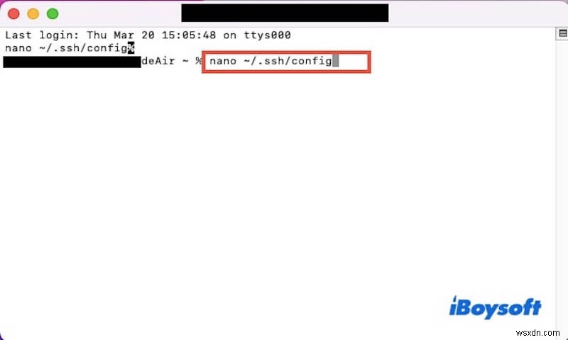 Dễ dàng tạo tệp cấu hình SSH trên macOS:Hướng dẫn từng bước 