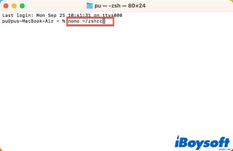 Tạo tệp .zshrc trên macOS:Hướng dẫn từng bước và các phương pháp hay nhất 