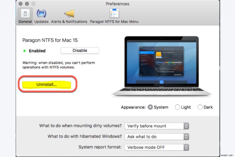 Cách gỡ cài đặt hoàn toàn NTFS cho Mac:Hướng dẫn từng bước 