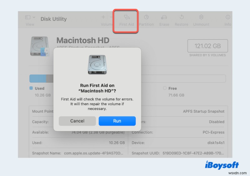 Hiểu fsck_msdos trên macOS:Nó là gì và cách khắc phục an toàn 