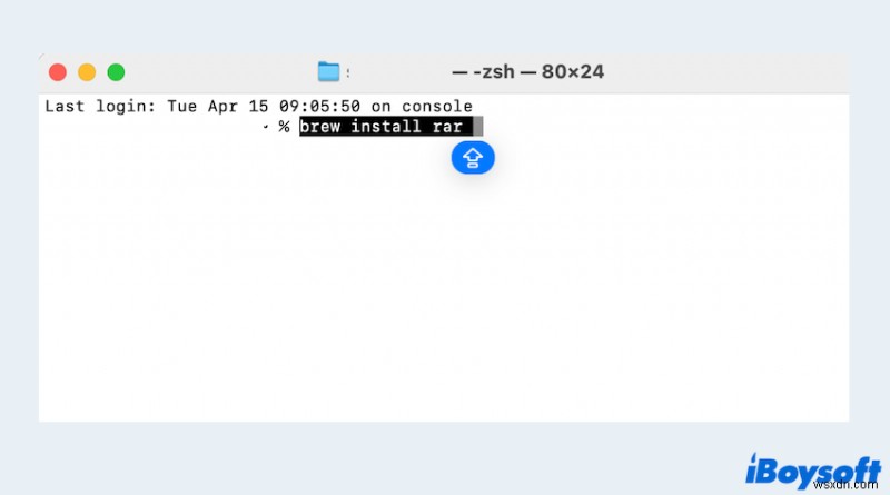 Cách tạo tệp RAR trên macOS:Hướng dẫn từng bước hoàn chỉnh 