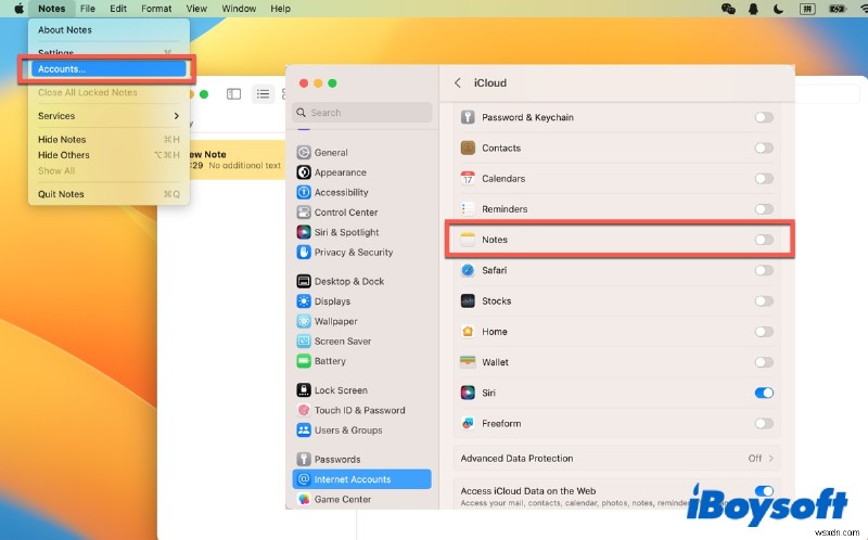 Sửa nút ghi chú mới bị vô hiệu hóa trên macOS:Khắc phục sự cố nhanh cho ghi chú 