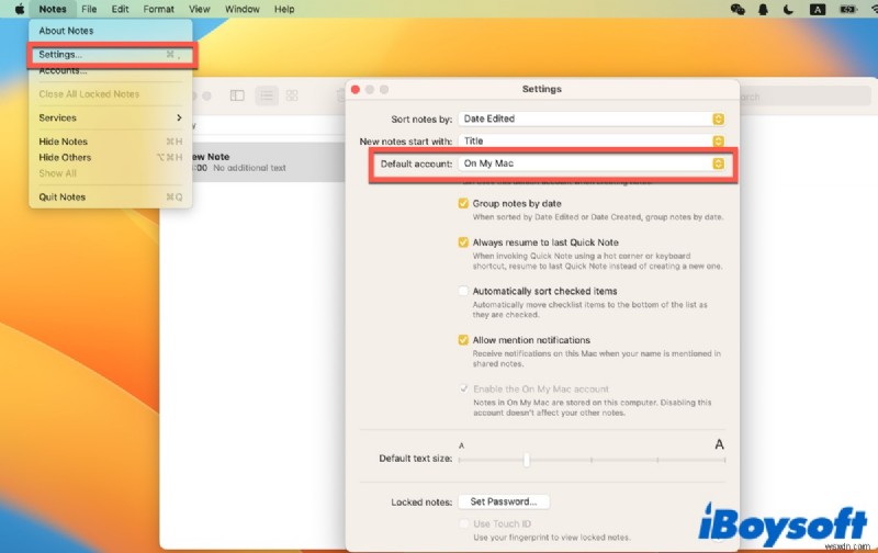 Sửa nút ghi chú mới bị vô hiệu hóa trên macOS:Khắc phục sự cố nhanh cho ghi chú 