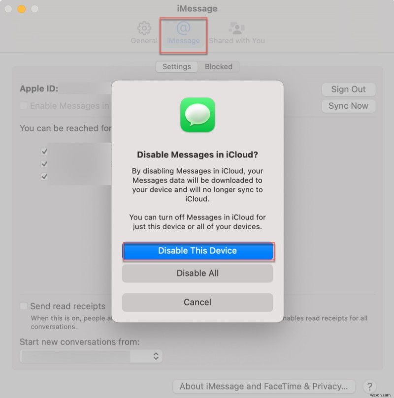 Giải phóng bộ nhớ máy Mac:Xóa tin nhắn trên máy Mac mà không ảnh hưởng đến iPhone của bạn 