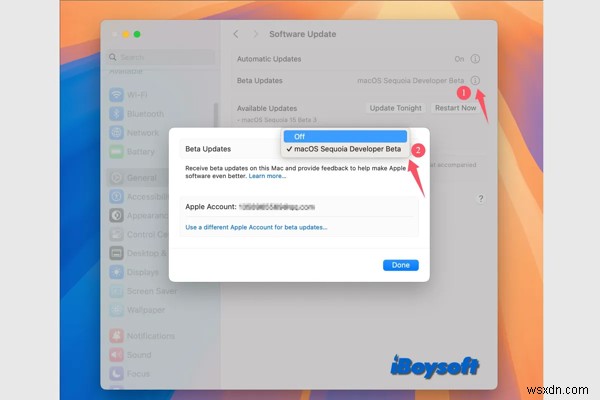 macOS Sequoia:Hướng dẫn toàn diện về tiện ích mở rộng hệ thống và mạng