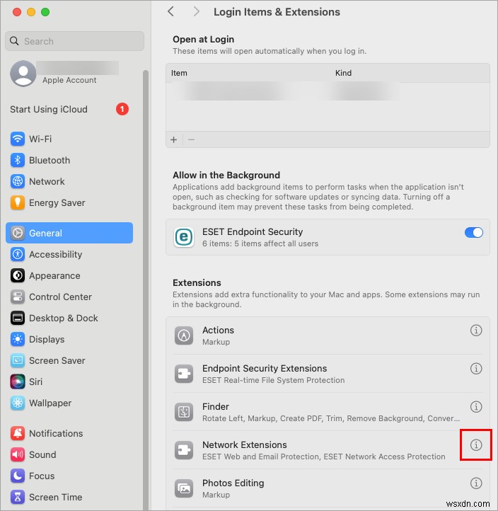 macOS Sequoia:Hướng dẫn toàn diện về tiện ích mở rộng hệ thống và mạng