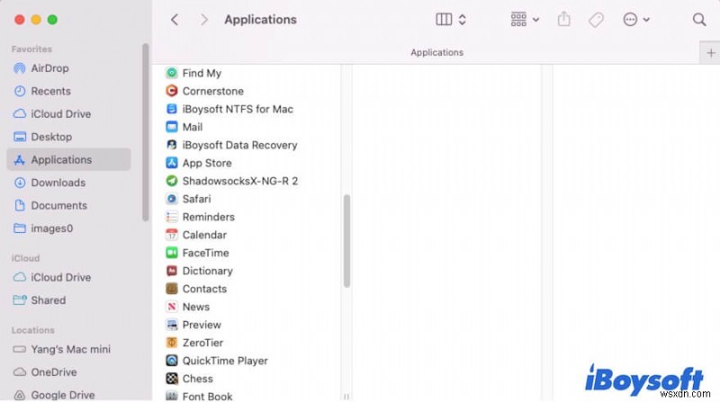 Giải quyết lỗi “Not Enough Space” khi cài đặt macOS Sonoma 
