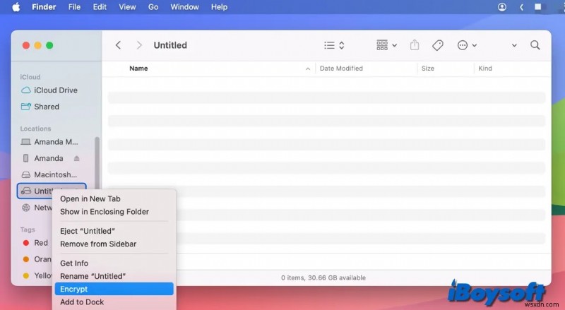 Mã hóa ổ đĩa FAT32 trên máy Mac:Hướng dẫn từng bước 