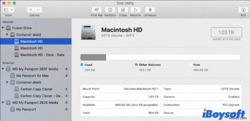 Loại bỏ các ổ đĩa Macintosh HD trùng lặp sau khi cài đặt lại macOS – Hướng dẫn khắc phục nhanh