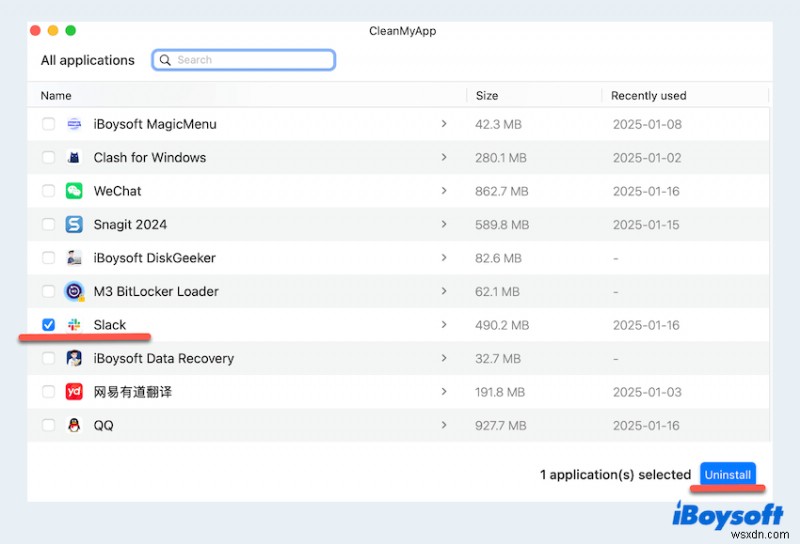 Từng bước:Gỡ cài đặt Slack trên macOS trong vài phút 