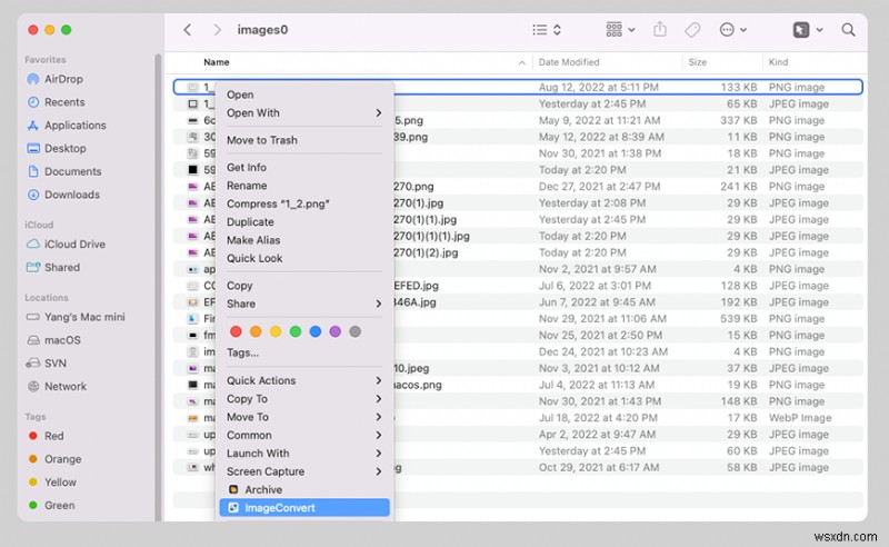 Tạo Thư mục chuyển đổi hình ảnh tự động trên macOS – Hướng dẫn từng bước 