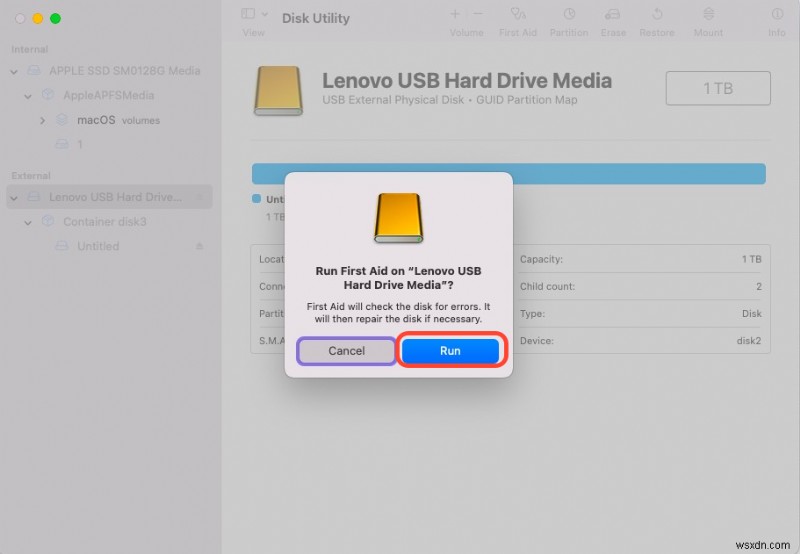 Cách giải quyết lỗi mã hóa khối APFS (-69596) trên macOS