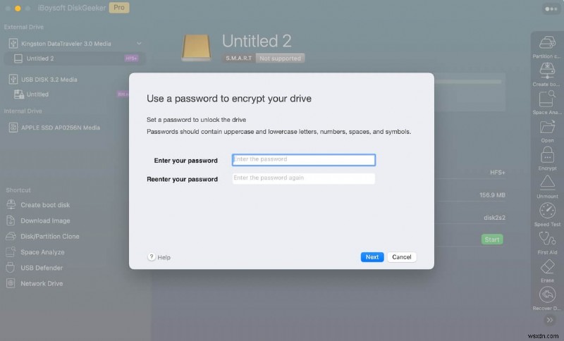 Cách giải quyết lỗi mã hóa khối APFS (-69596) trên macOS