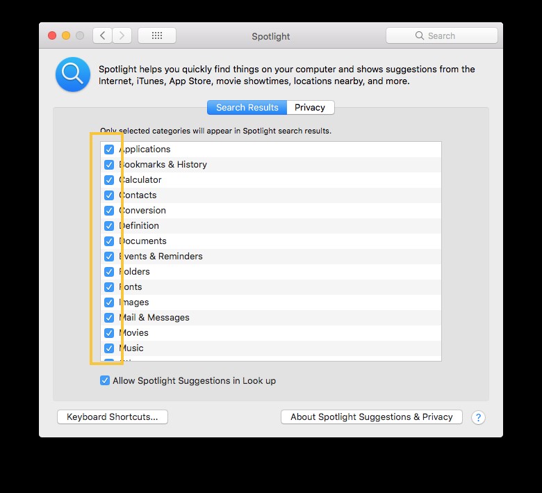 Tăng tốc tìm kiếm Spotlight trên macOS:Cách khắc phục nhanh cho hiệu suất chậm