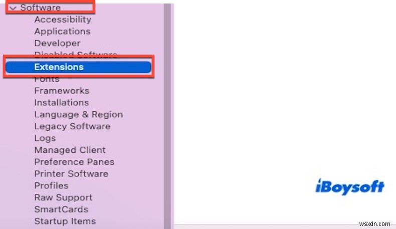 Hướng dẫn từng bước để xóa tiện ích mở rộng hệ thống cũ trên macOS Catalina