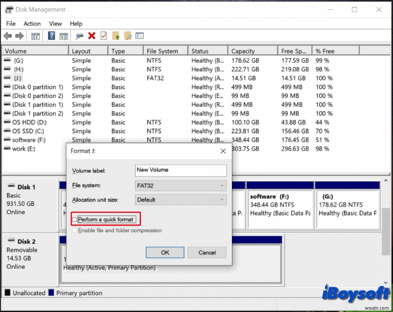 Xóa thẻ SD trên Windows:Xóa hoặc định dạng dễ dàng 