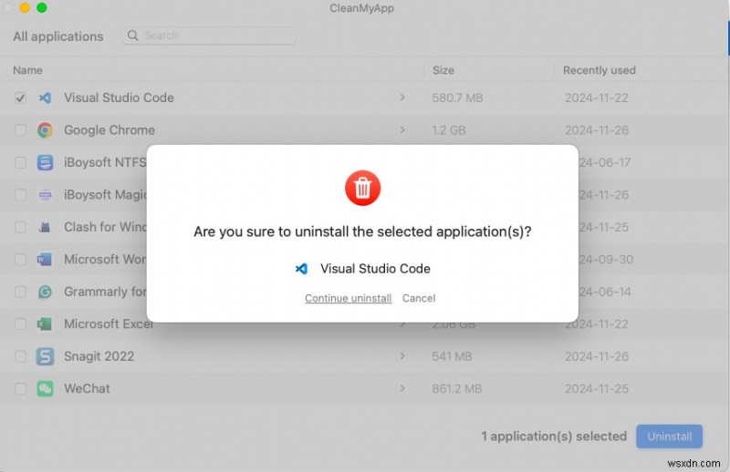 Hướng dẫn đầy đủ để gỡ cài đặt Visual Studio Code trên macOS