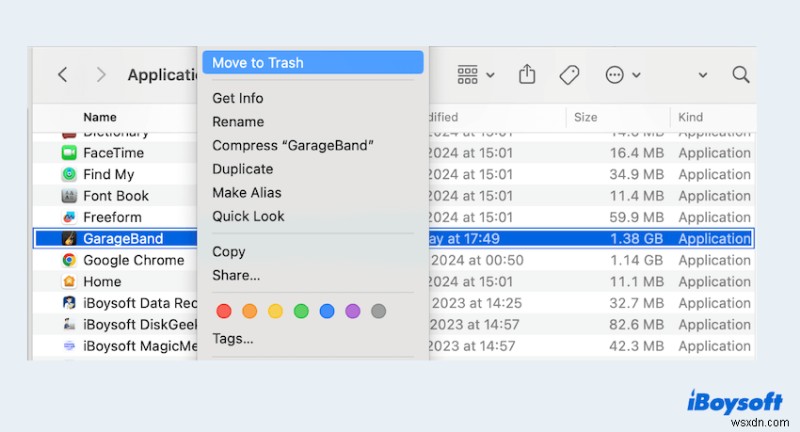 Hướng dẫn từng bước để gỡ cài đặt hoàn toàn GarageBand khỏi máy Mac của bạn 
