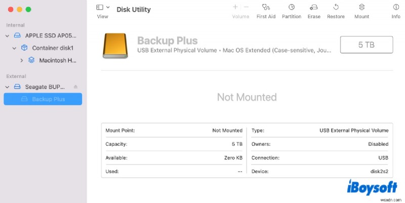 Giải quyết các sự cố gắn ổ cứng ngoài trên macOS Sequoia – Cách khắc phục nhanh chóng và đáng tin cậy