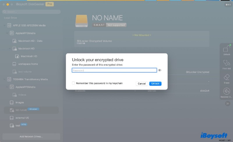 Giải quyết lỗi com.apple.DiskQuản lý.disenter (-119930868 / -119930872) trên macOS 
