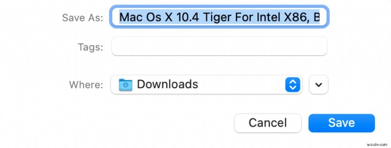 Mac OS X 10.4 Tiger – Tải xuống ISO &DMG đầy đủ